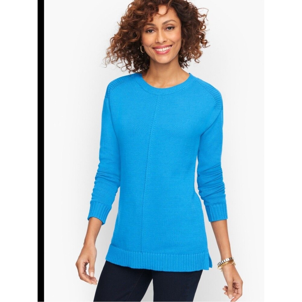 TALBOTS WOMEN'S DROP SHOULDER TUNIC SWEATER – SIZE XL NEW WITH TAGS